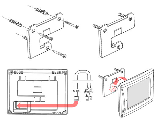 Монтаж GTC. Пульт управления OAZIS